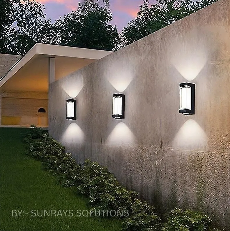 Exterior Wall Lighting by Sunrays Solutions