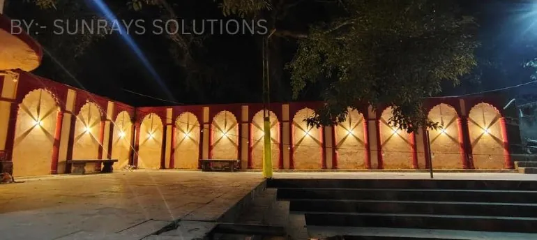 Temple Colonnade by Sunrays Solutions